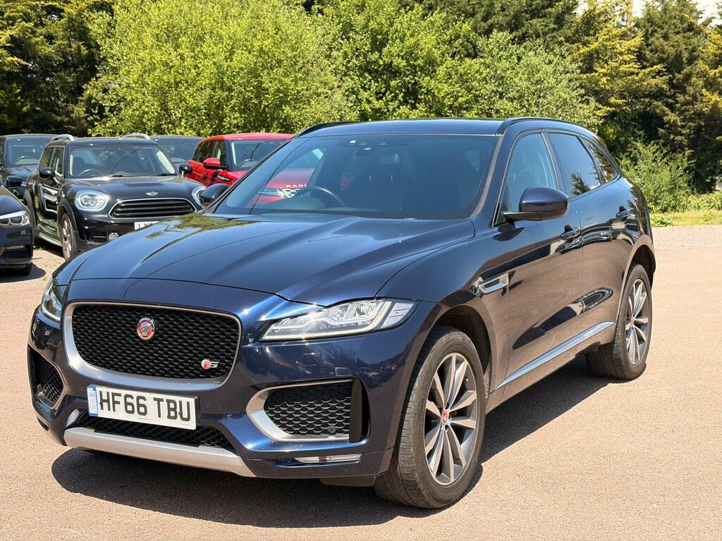 Jaguar F-Pace Suv 3.0 D300 V6 S Awd Euro 6 Ss 2016 Blue