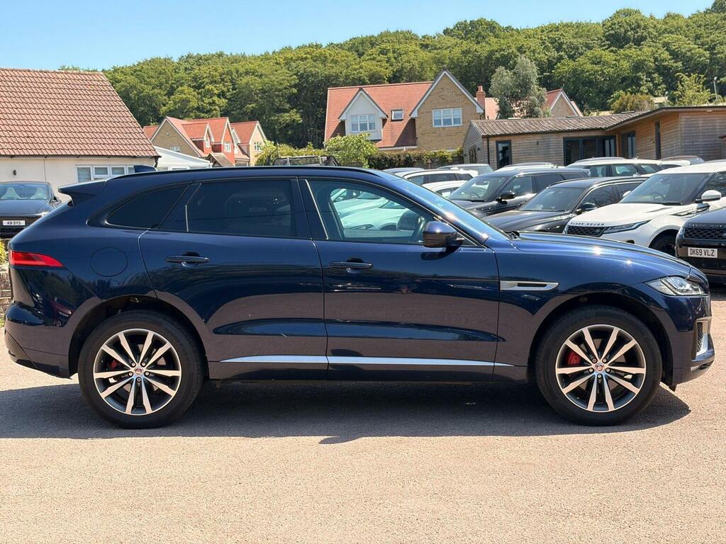 Jaguar F-Pace Suv 3.0 D300 V6 S Awd Euro 6 Ss 2016 HF66TBU Blue #5