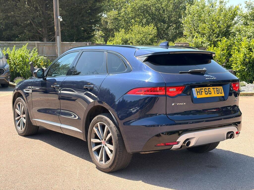 Jaguar F-Pace Suv 3.0 D300 V6 S Awd Euro 6 Ss 2016 HF66TBU Blue #6