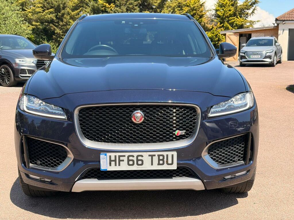 Jaguar F-Pace Suv 3.0 D300 V6 S Awd Euro 6 Ss 2016 HF66TBU Blue #2