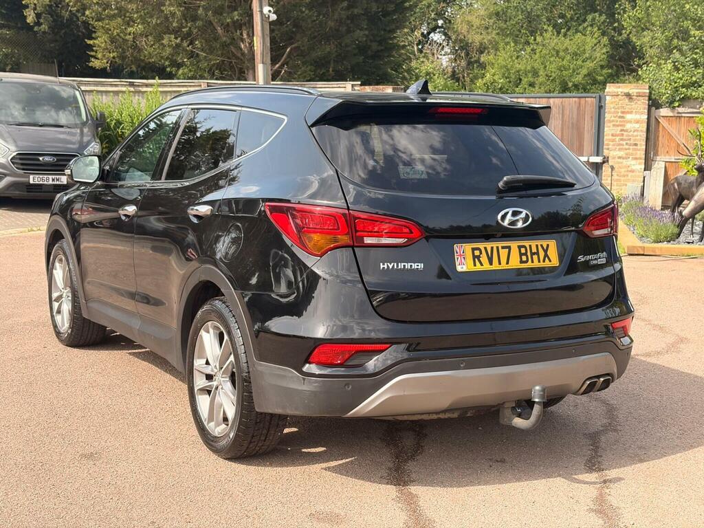 Hyundai Santa Fe Suv 2.2 Crdi Blue Drive Premium Se 4Wd Euro 6 RV17BHX Black #6