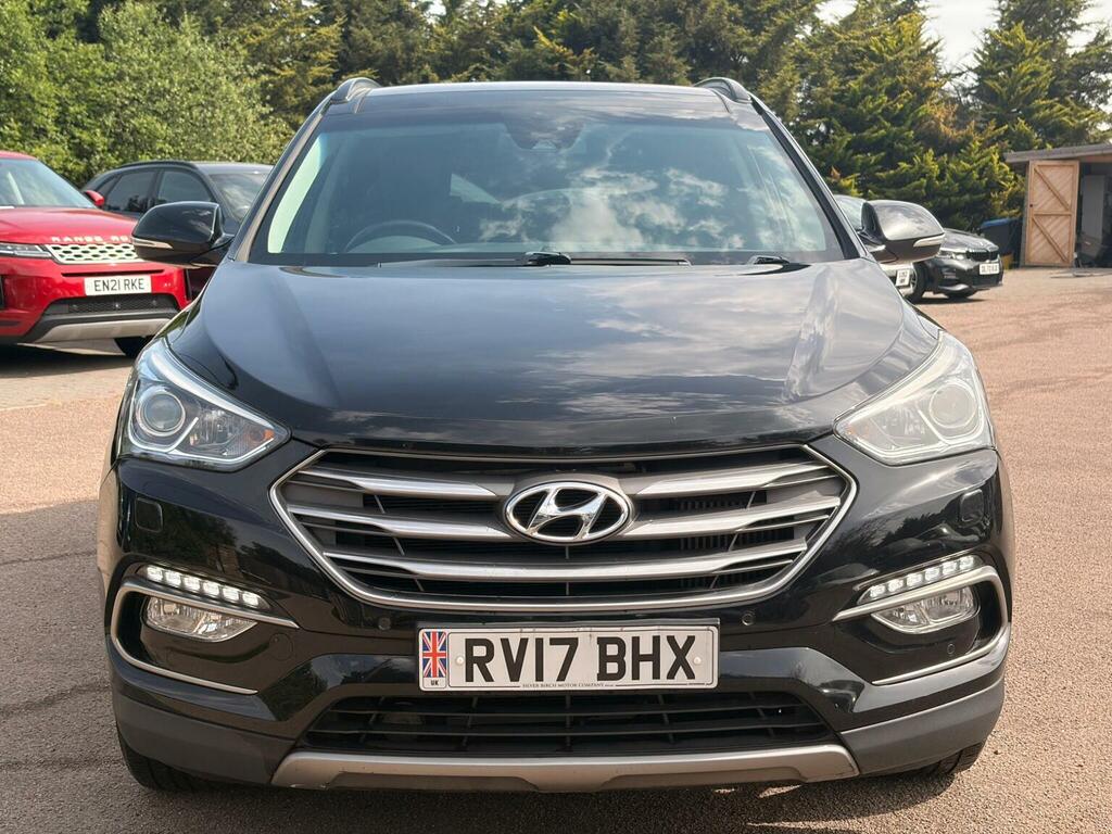 Hyundai Santa Fe Suv 2.2 Crdi Blue Drive Premium Se 4Wd Euro 6 RV17BHX Black #2