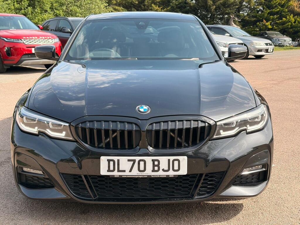 BMW 3 Series Saloon 2.0 320D Mht M Sport Euro 6 Ss DL70BJO Black #2