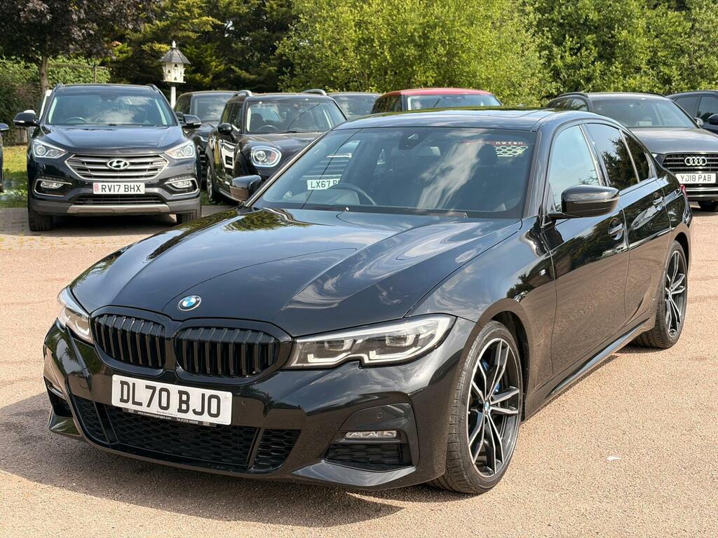 BMW 3 Series Saloon 2.0 320D Mht M Sport Euro 6 Ss Black