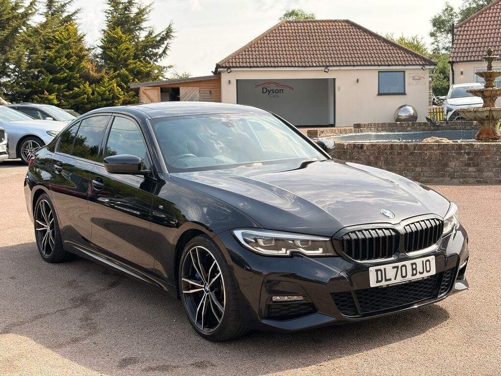 BMW 3 Series Saloon 2.0 320D Mht M Sport Euro 6 Ss DL70BJO Black #3