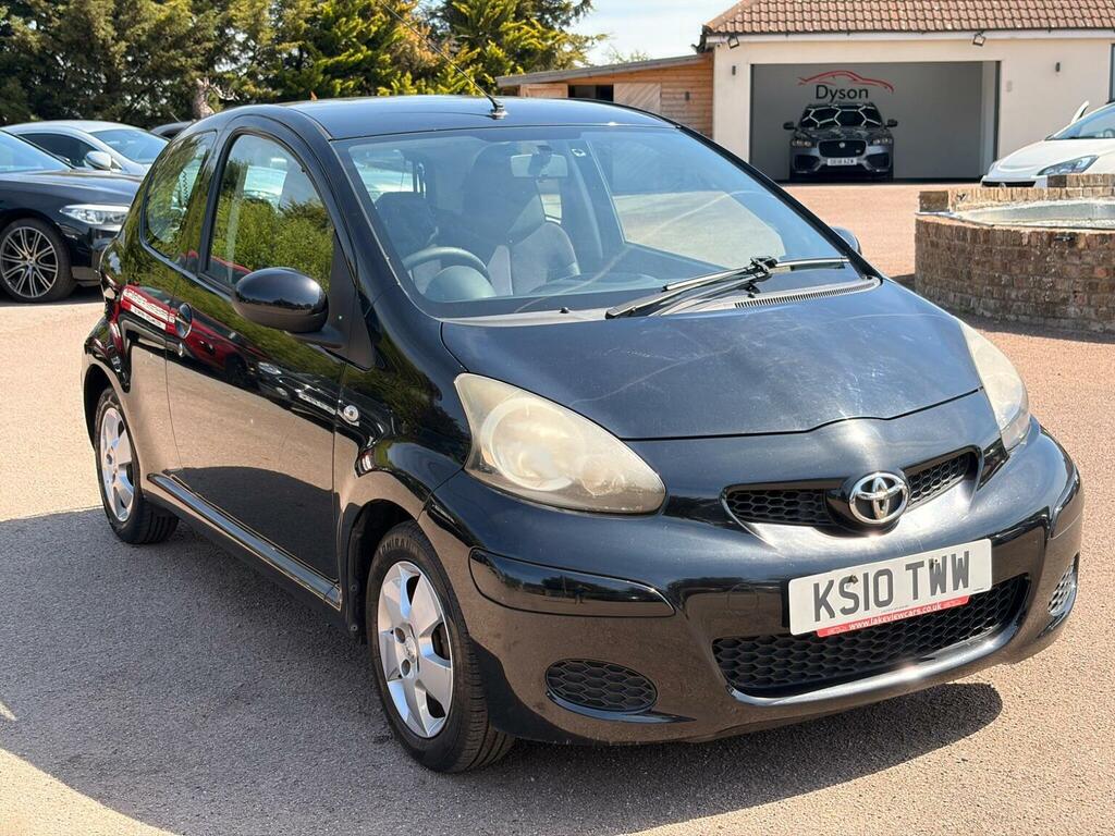 Toyota Aygo Hatchback 1.0 Vvt-i Black Euro 4 Ac 201010 KS10TWW Black #3