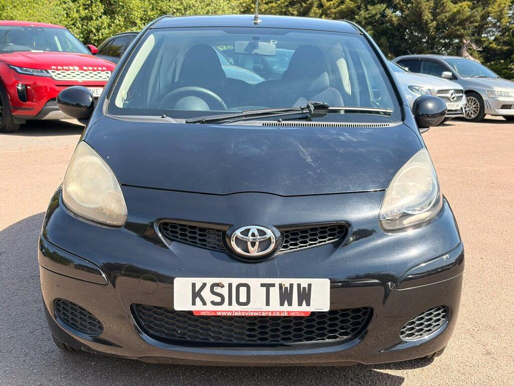 Toyota Aygo Hatchback 1.0 Vvt-i Black Euro 4 Ac 201010 KS10TWW Black #2