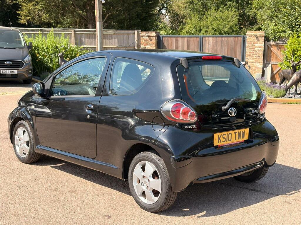Toyota Aygo Hatchback 1.0 Vvt-i Black Euro 4 Ac 201010 KS10TWW Black #6