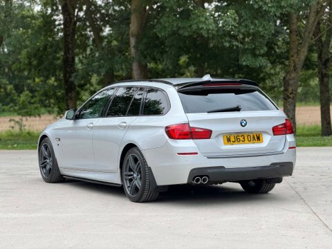 BMW 5 Series 2.0 520D M WJ63OAW Silver #3