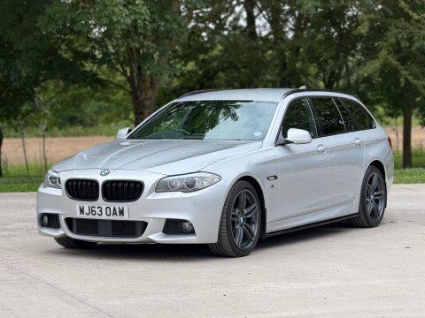 BMW 5 Series 2.0 520D M WJ63OAW Silver #6