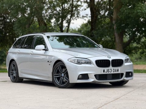 BMW 5 Series 2.0 520D M Silver