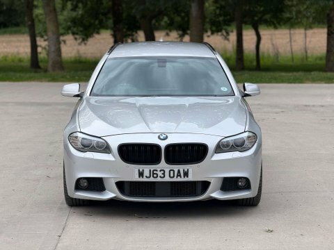 BMW 5 Series 2.0 520D M WJ63OAW Silver #5