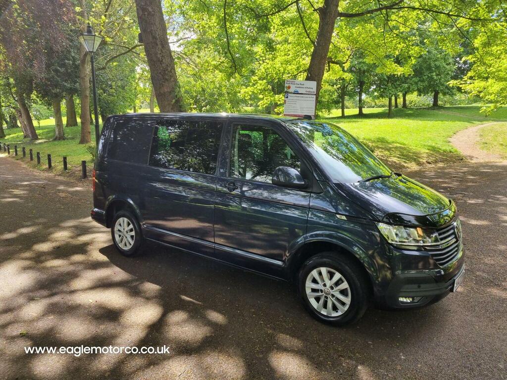 Volkswagen Transporter Combi Van 2.0 Tdi T30 Highline Kombi Dsg Fwd Swb E KM22KWZ Blue #2