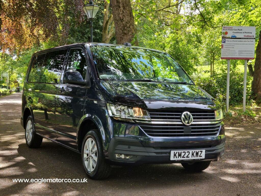 Volkswagen Transporter Combi Van 2.0 Tdi T30 Highline Kombi Dsg Fwd Swb E KM22KWZ Blue #3