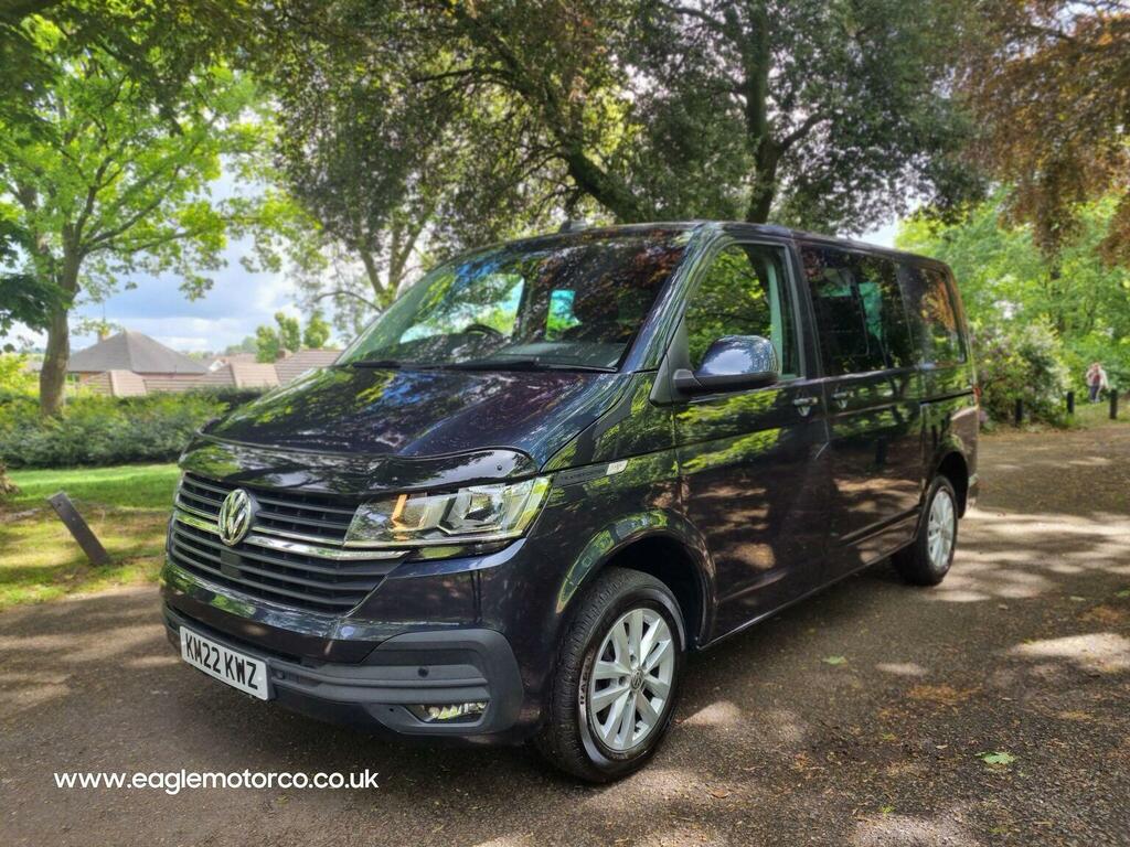 Volkswagen Transporter Combi Van 2.0 Tdi T30 Highline Kombi Dsg Fwd Swb E KM22KWZ Blue #6