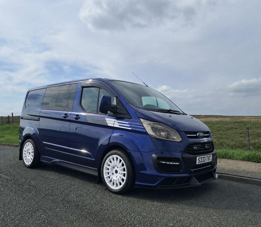 Ford Transit Custom Combi Van 2.0 Tdci 290 Limited L1 H1 6Dr 201767 Blue