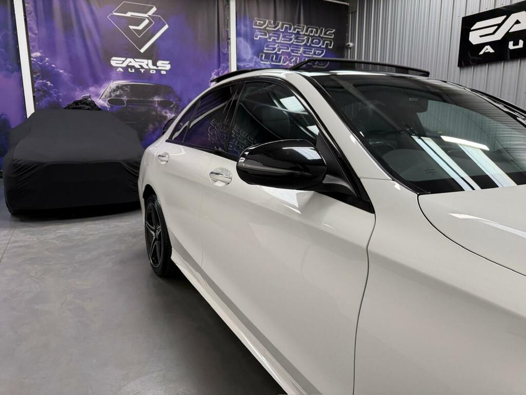 Mercedes-Benz C Class 2.1 C220d Amg Line Premium Plus Saloon Diese CU67XGJ White #3