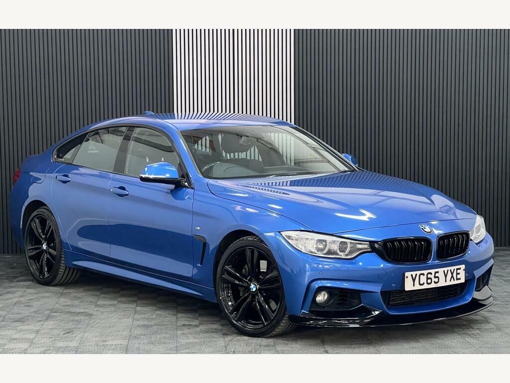 BMW 4 Series Gran Coupe 3.0 435D M Sport Xdrive Euro 6 S S YC65YXE Blue #3