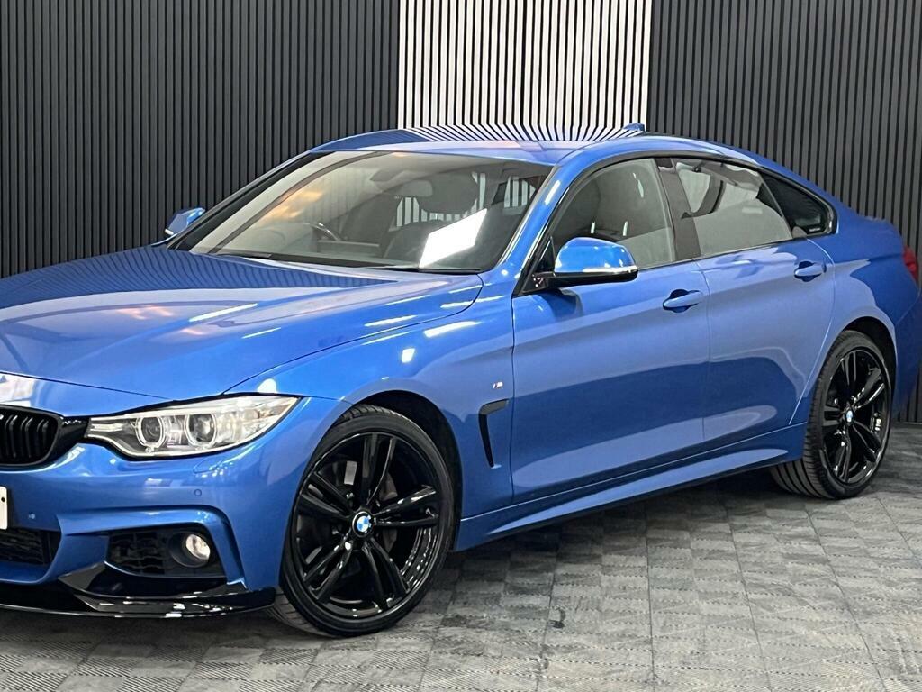 BMW 4 Series Gran Coupe 3.0 435D M Sport Xdrive Euro 6 S S YC65YXE Blue #5