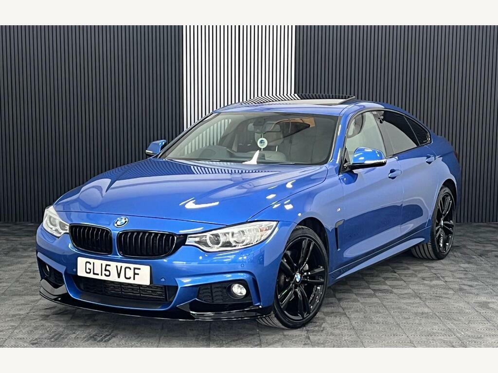 BMW 4 Series Gran Coupe 3.0 435D M Sport Xdrive Euro 6 S S Blue
