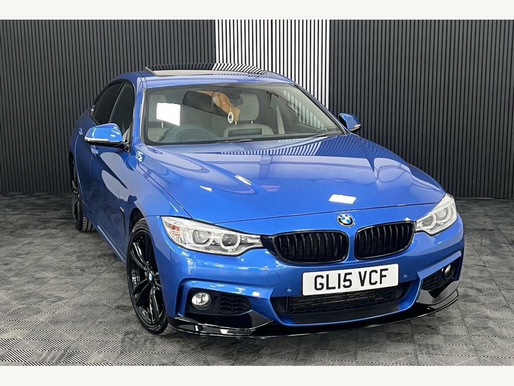 BMW 4 Series Gran Coupe 3.0 435D M Sport Xdrive Euro 6 S S GL15VCF Blue #4