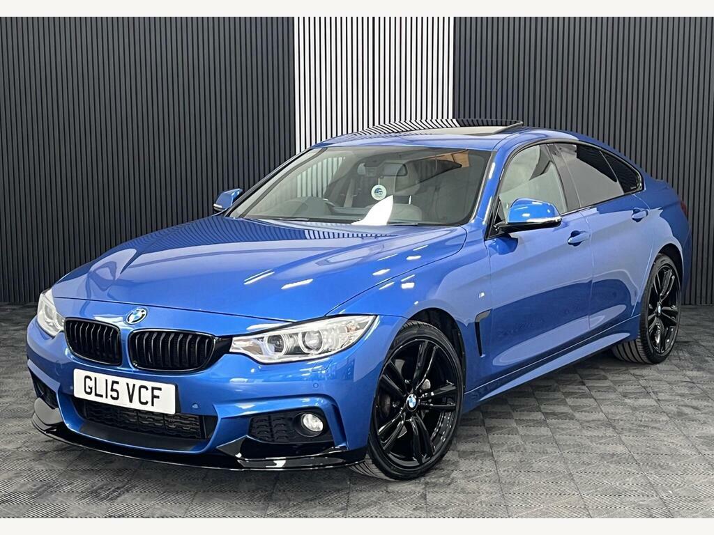BMW 4 Series Gran Coupe 3.0 435D M Sport Xdrive Euro 6 S S GL15VCF Blue #3