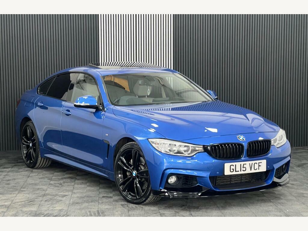 BMW 4 Series Gran Coupe 3.0 435D M Sport Xdrive Euro 6 S S GL15VCF Blue