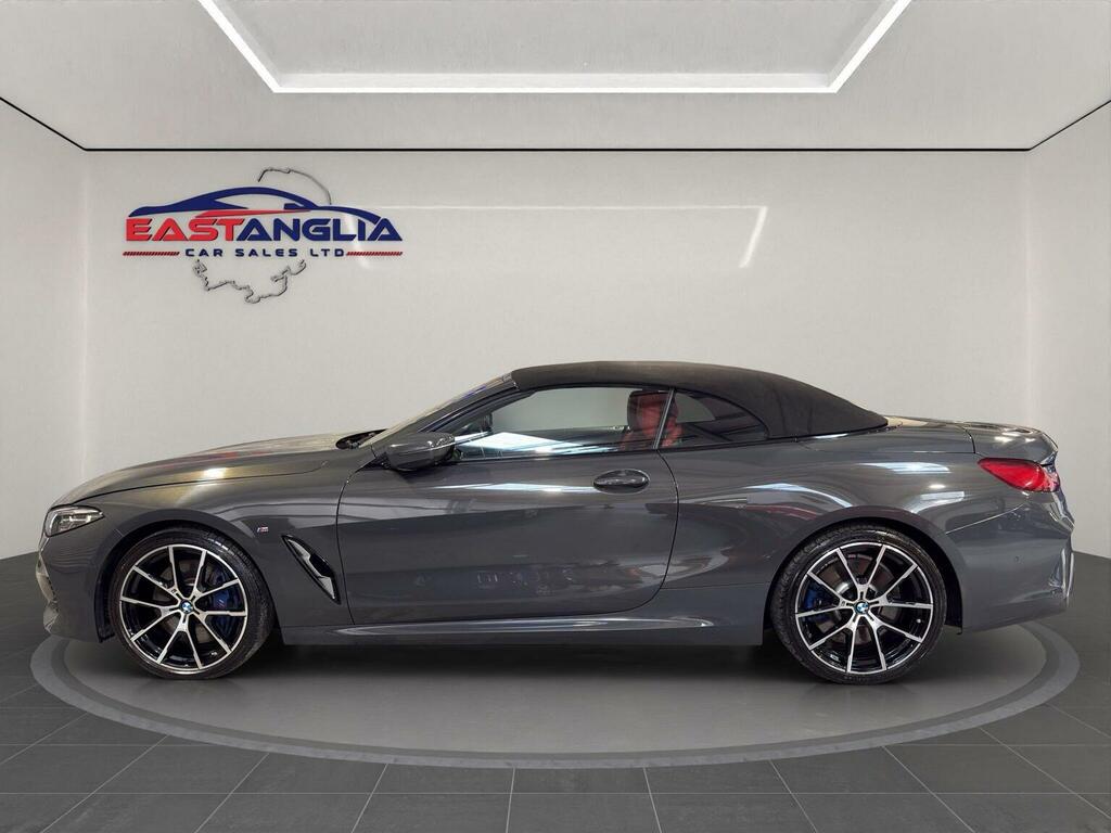 BMW 8 Series Convertible 3.0 840D Steptronic Xdrive Euro 6 Ss WV69OZN Grey #2