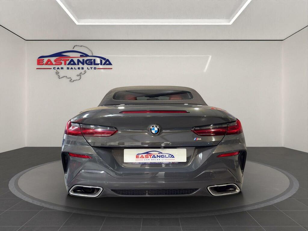 BMW 8 Series Convertible 3.0 840D Steptronic Xdrive Euro 6 Ss WV69OZN Grey #5