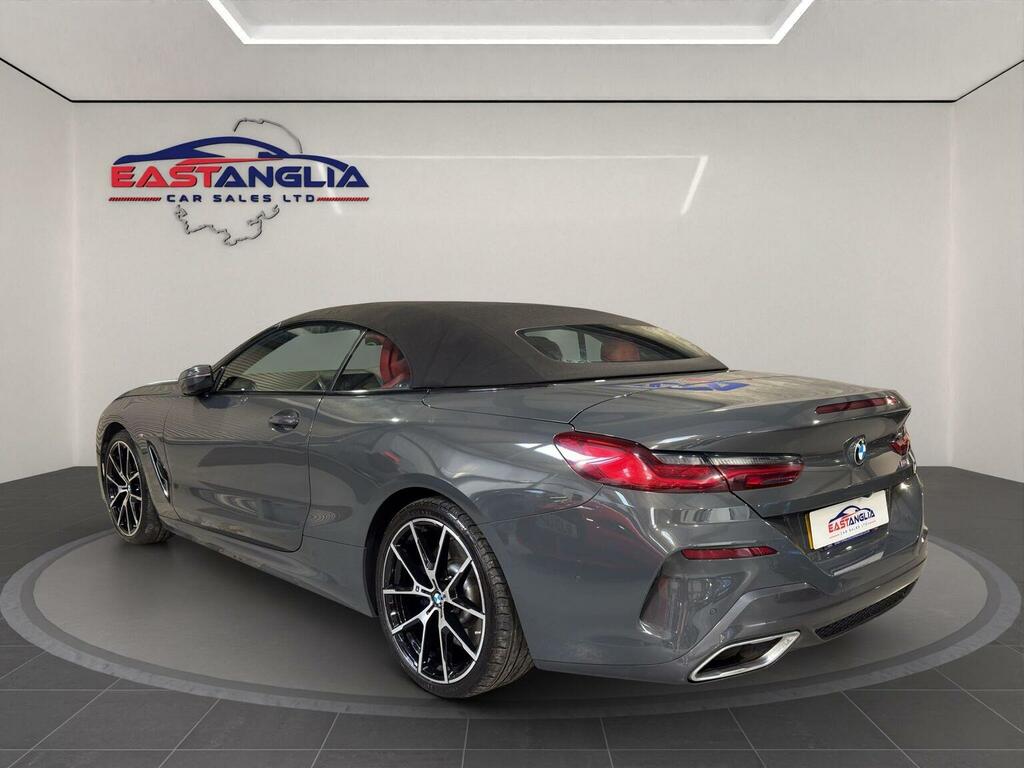 BMW 8 Series Convertible 3.0 840D Steptronic Xdrive Euro 6 Ss WV69OZN Grey #4
