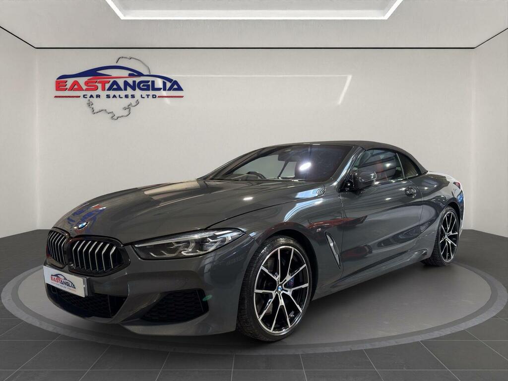 BMW 8 Series Convertible 3.0 840D Steptronic Xdrive Euro 6 Ss Grey