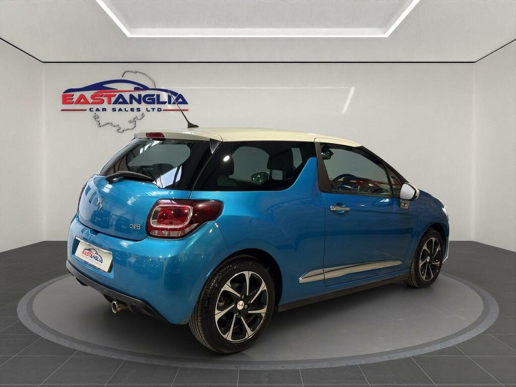 DS DS 3 Hatchback 1.2 Puretech Elegance Eat6 Euro 6 Ss Blue #6