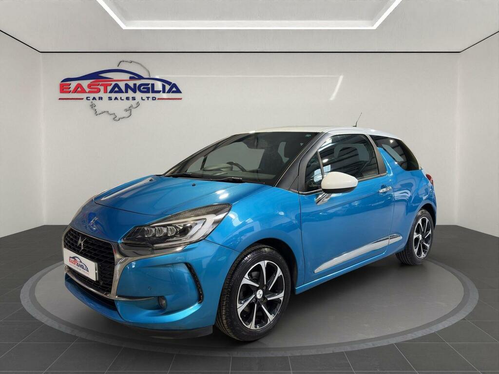 DS DS 3 Hatchback 1.2 Puretech Elegance Eat6 Euro 6 Ss Blue