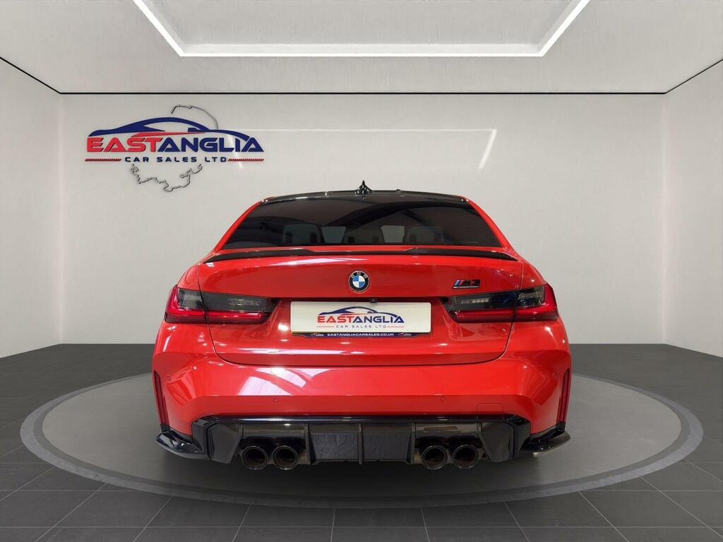BMW M3 Saloon 3.0 Biturbo Competition Steptronic Euro 6 RJ21LLX Red #5