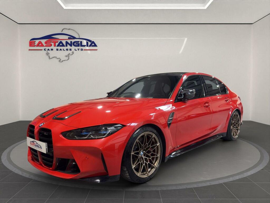 BMW M3 Saloon 3.0 Biturbo Competition Steptronic Euro 6 Red