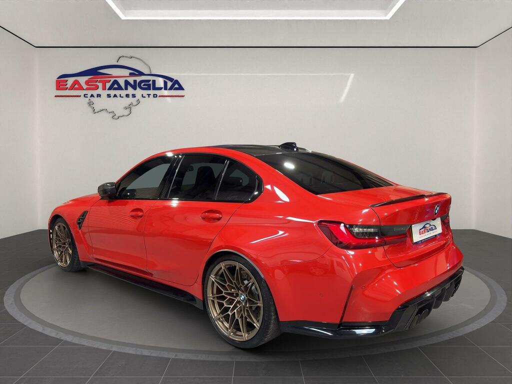 BMW M3 Saloon 3.0 Biturbo Competition Steptronic Euro 6 RJ21LLX Red #4