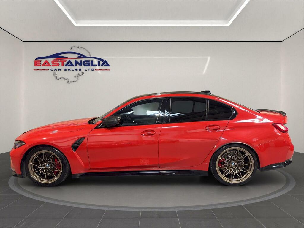 BMW M3 Saloon 3.0 Biturbo Competition Steptronic Euro 6 RJ21LLX Red #2
