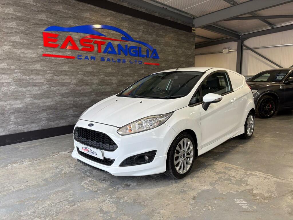 Ford Fiesta Car Derived Van 1.5 Tdci Sport Panel Van 2017 White