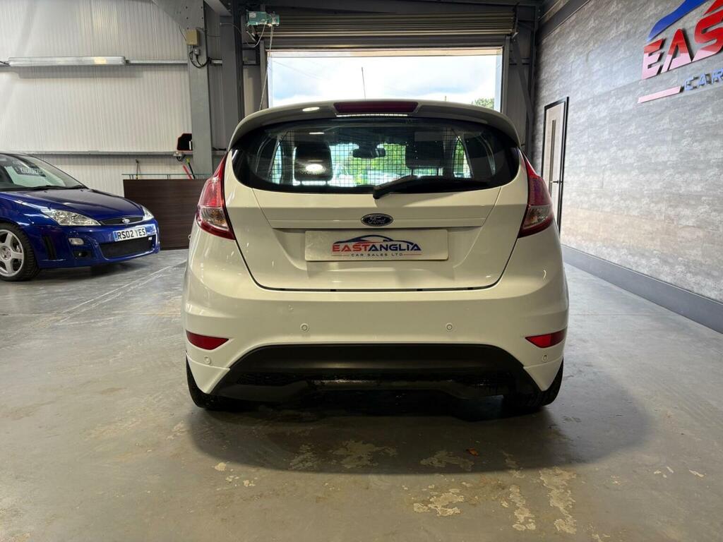 Ford Fiesta Car Derived Van 1.5 Tdci Sport Panel Van 2017 LF67XUK White #5
