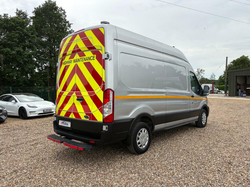 Ford Transit Custom Panel Van 2.0 350 Ecoblue Trend Rwd L3 H3 Euro 6 SK22UJM Silver #5