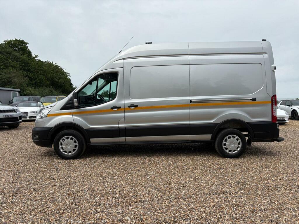 Ford Transit Custom Panel Van 2.0 350 Ecoblue Trend Rwd L3 H3 Euro 6 SK22UJM Silver #2
