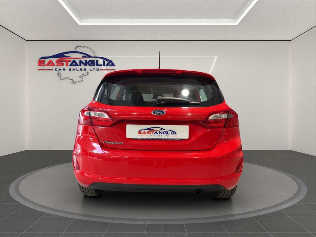 Ford Fiesta Hatchback 1.0T Ecoboost Zetec Euro 6 Ss 20 WP18UVX Red #5