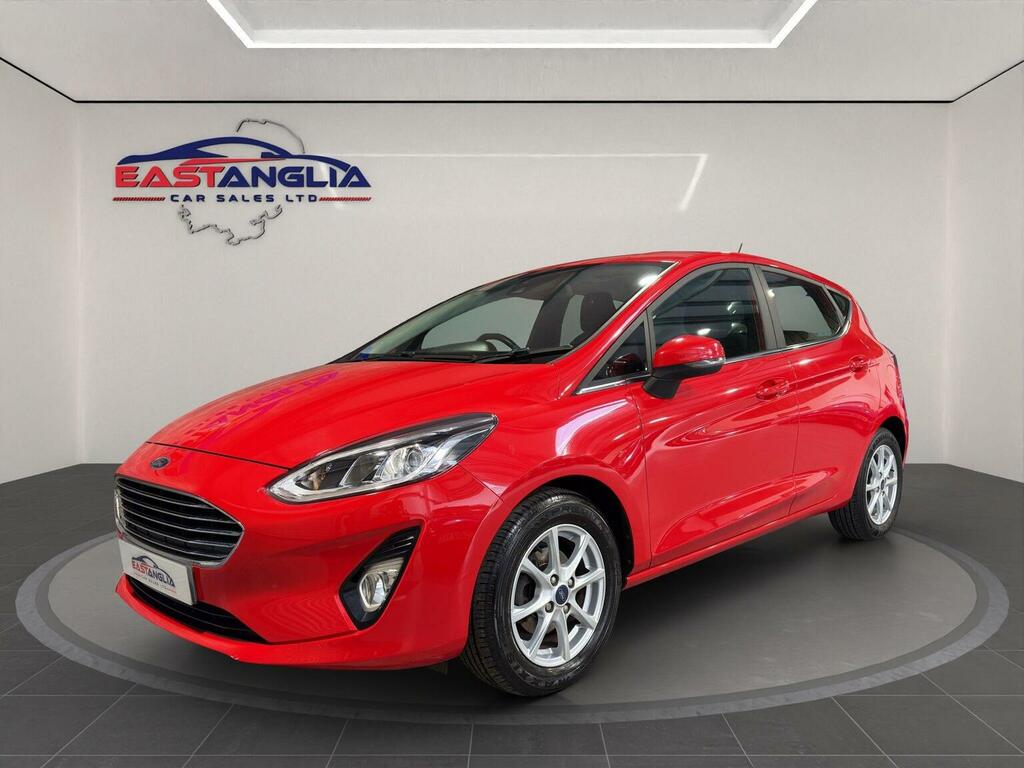 Ford Fiesta Hatchback 1.0T Ecoboost Zetec Euro 6 Ss 20 Red