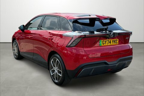 MG MG4 150Kw Trophy Ev GY74YKC Red #3