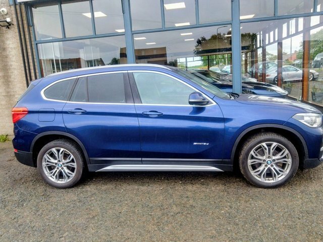 BMW X1 2017 2.0 18D Xline Suv Sdrive Euro Blue #4