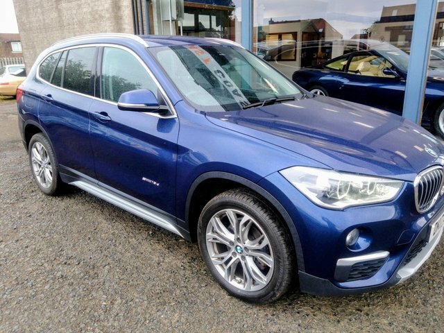BMW X1 2017 2.0 18D Xline Suv Sdrive Euro Blue