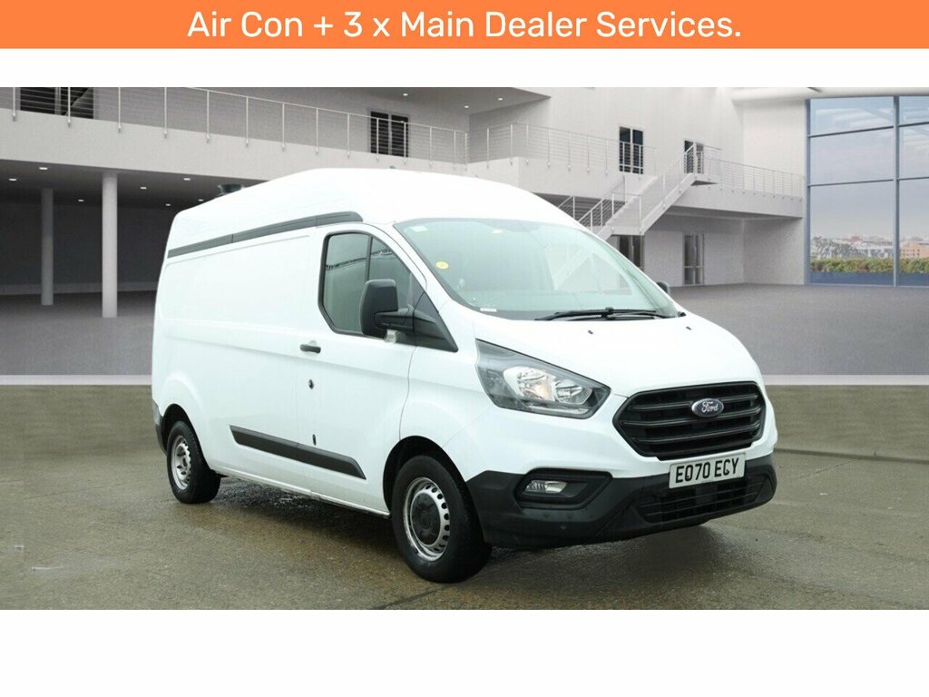 Ford Transit Custom 300 Ecoblue Leader U3109 Ulez White