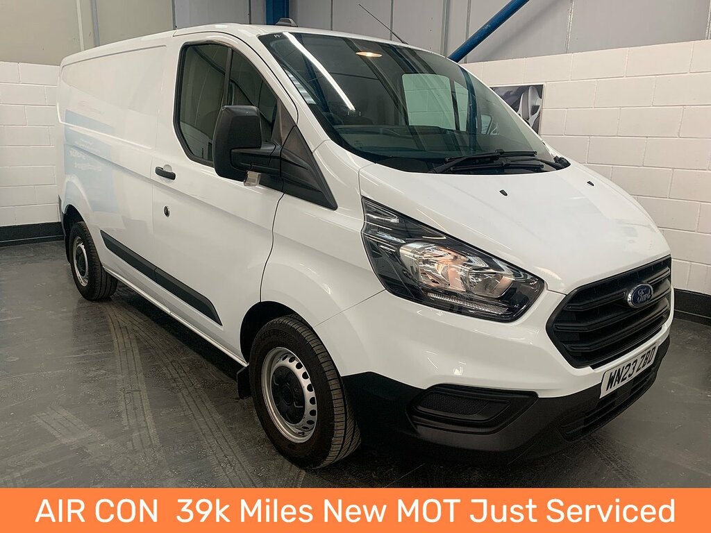 Ford Transit Custom 300 Ecoblue Leader U3118 Ulez White