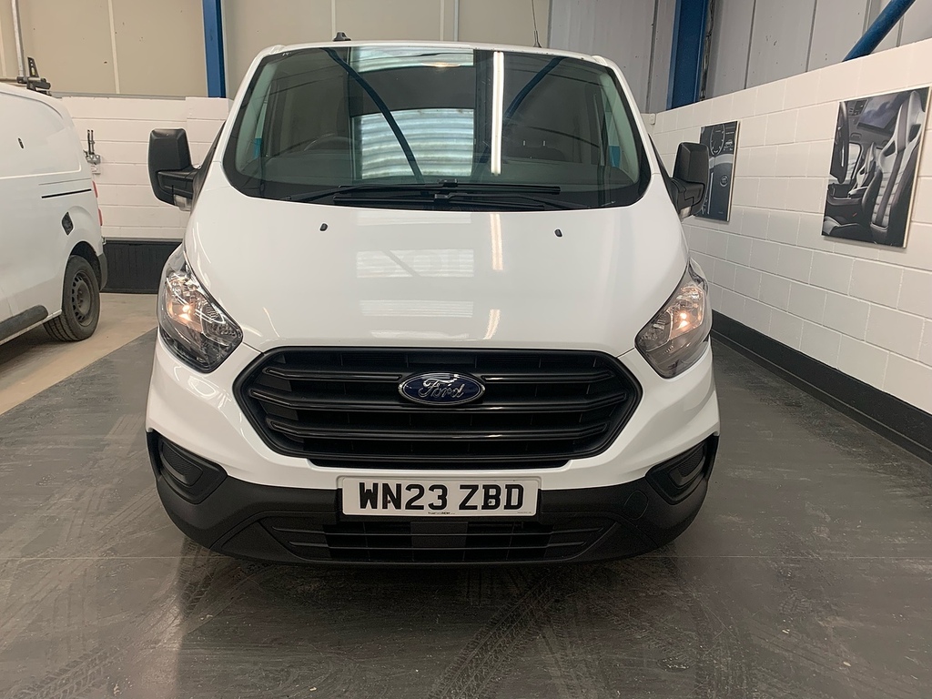 Ford Transit Custom 300 Ecoblue Leader U3118 Ulez WN23ZBD White #2