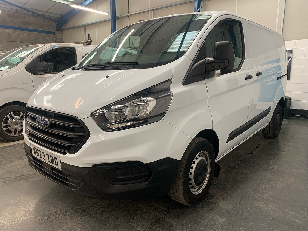 Ford Transit Custom 300 Ecoblue Leader U3118 Ulez WN23ZBD White #3